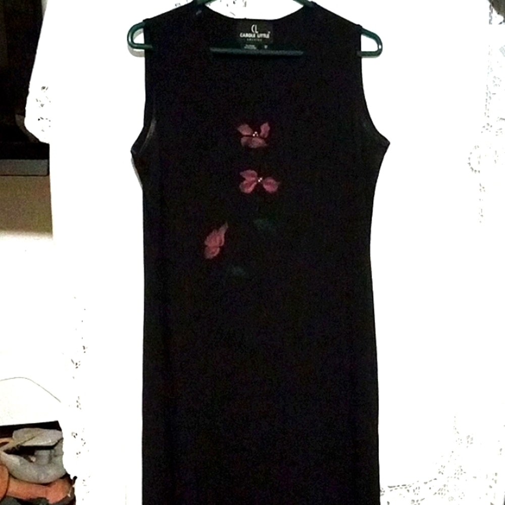 Carole Little ankle length sleveless dress XL